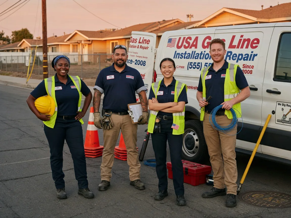 Gas Line Installation company in Red Oak, OK